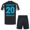 Maillot de Supporter Bayer 04 Leverkusen Alejandro Grimaldo 20 Troisième 2024-25 Pour Enfant